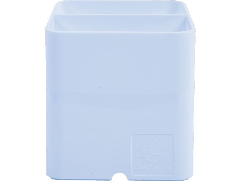 Exacompta Pot à crayons Pen-Cube Aquarel, Bleu pastel