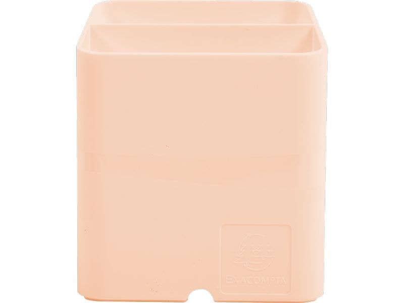 Exacompta Pot à crayons Pen-Cube Aquarel, Rouge corail