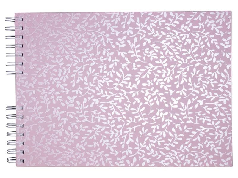 Exacompta Album photo AutentiK, 32 x 22 cm, 250 g/m², 50 pages, rose