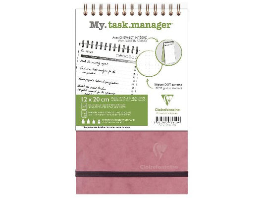 Clairefontaine Agenda tascabile AgeBag Rose