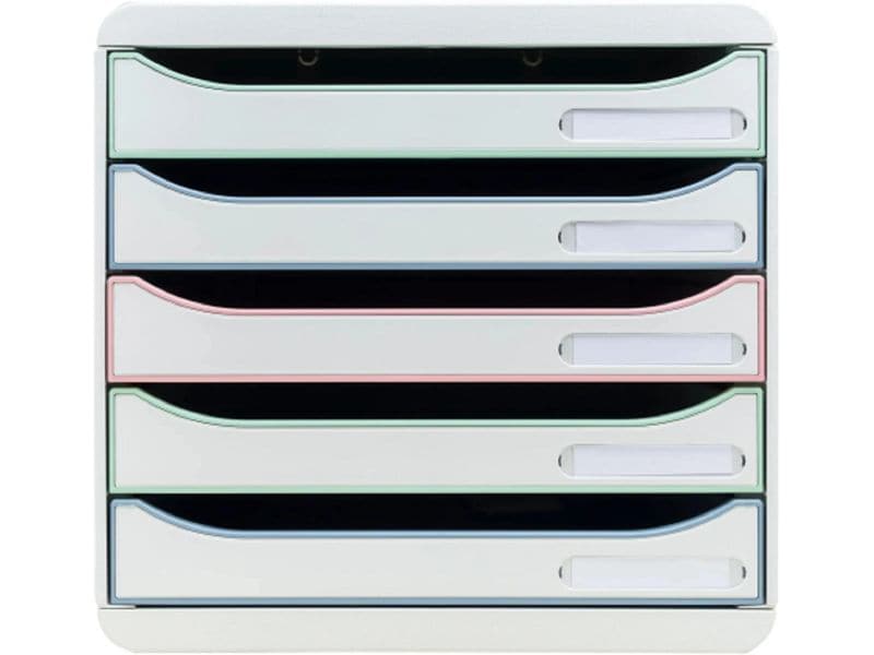 Exacompta Boîte à tiroirs BIG BOX AutentiK, 5 tiroirs