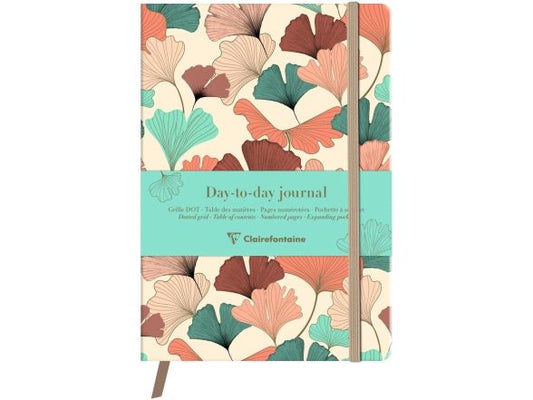 Clairefontaine Agenda journalier Gaia assorti, A5, non daté