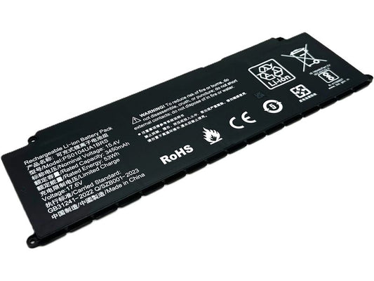 Vistaport Batterie pour Toshiba Dynabook Tecra A40-J, A50-J, Portege X40-K