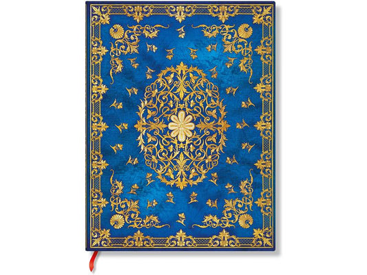 Paperblanks Bloc-notes Ciel de soie 18 x 12 cm, Vierge, Bleu foncé