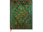 Paperblanks Bloc-notes Fleur d'émeraude 18 x 12 cm, Vierge, Vert émeraude