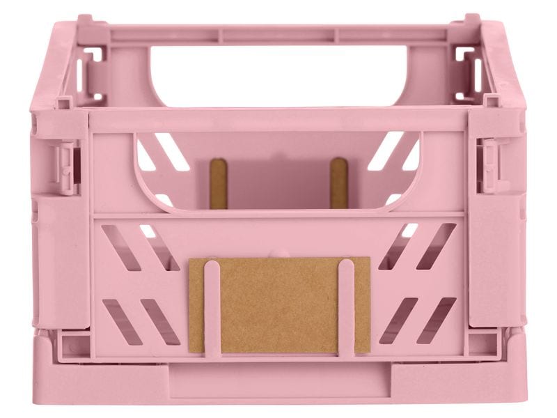 Schou Boîte pliante pack de 2 17 x 12.5 cm - Rose