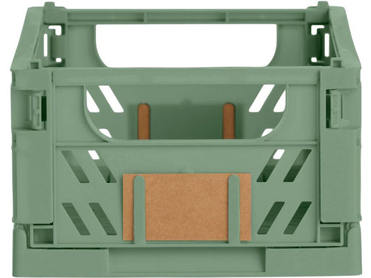 Schou Boîte pliante 25 x 16.5 x 10 cm - Vert