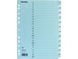 novooo. Registre A4, 1 rangée, A-Z bleu/beige