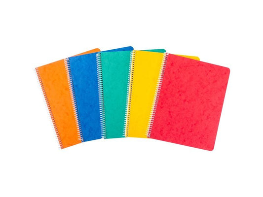 novooo. Bloc-notes A5, quadrillé 4 mm 70g assorti