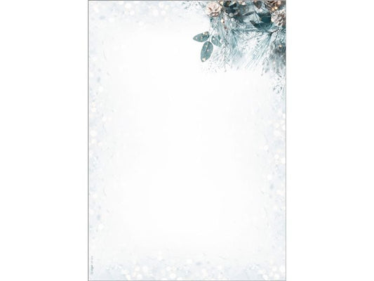 Sigel Papier à motif Eucalyptus magic, A4, 90 g/m², 100 feuilles