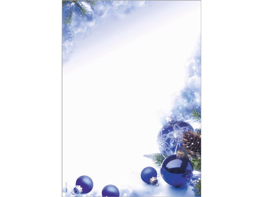 Sigel Papier à motif Blue Harmony, A4, 90 g/m², 100 feuilles