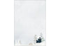 Sigel Papier à motif Christmas Watercolor, A4, 90 g/m², 25 feuilles