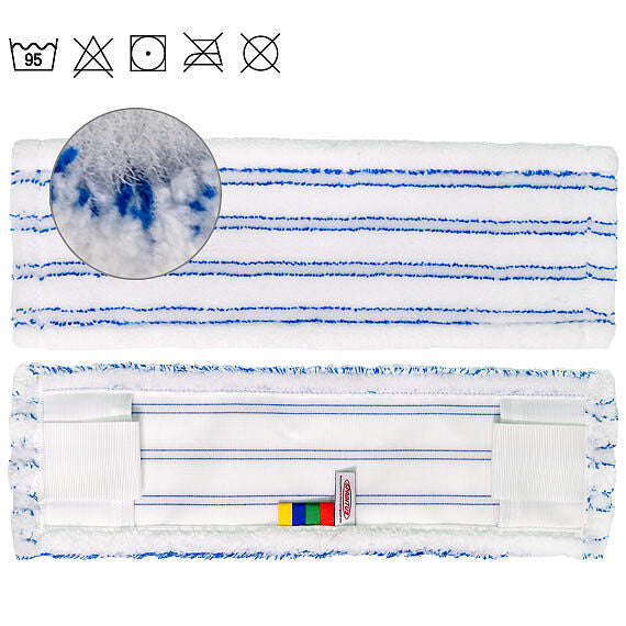 CLEAN and CLEVER mop en microfibre Premium PRO 50 CM