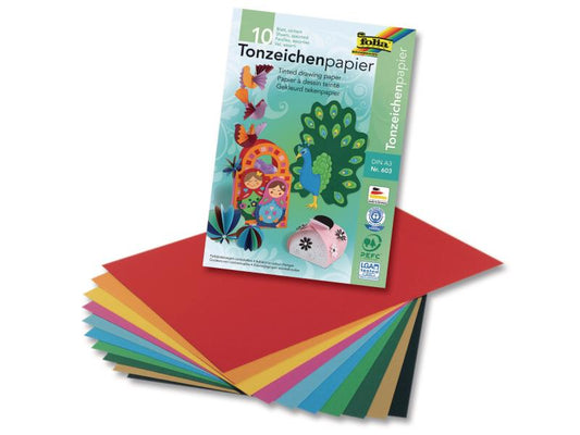 Folia Papier coloré A3 Multicolore