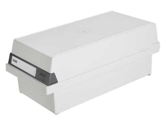 HAN Boîte à fiches A6 paysage, 1300 cartes, gris