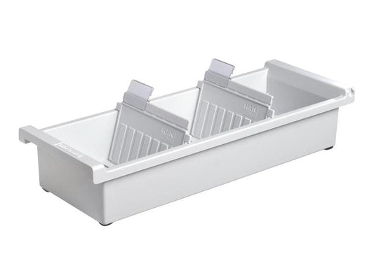 HAN Boîte à fiches A7 paysage, 1300 cartes, gris