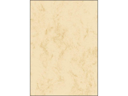 Sigel DP181 Papier marbré, A4, beige