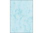 Sigel DP261 Papier marbré, A4, bleu