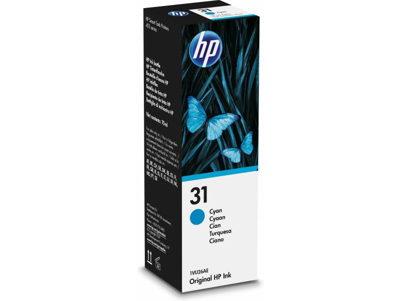 HP Encre Nr. 31 (1VU26AE) Cyan