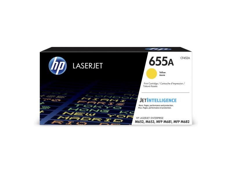HP Toner Nr. 655A (CF452A) Yellow