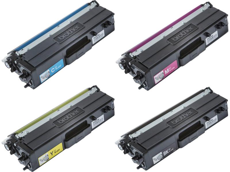 Brother TN-423 Tonerkartuschen-Set Schwarz/Cyan/Magenta/Gelb
