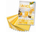 Folia Bloc de papier à motif Basics  jaunir
