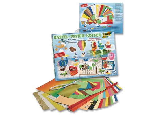 Folia Papier de bricolage Coffret de bricolage toute l'année Multicolore