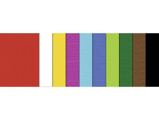 URSUS Papier cartonné A4 assorti en 25 couleurs Couleur assortie