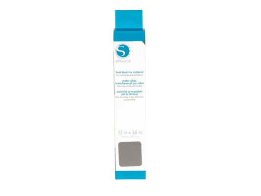 Silhouette Film thermocollant 30.5 cm x 90 cm Gris, lisse