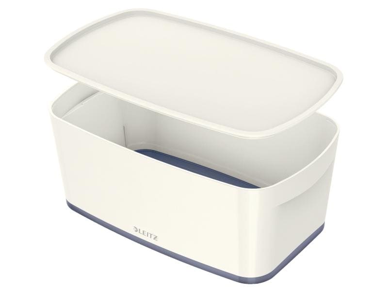 Leitz Boîte de rangement MyBox Petit blanc/gris