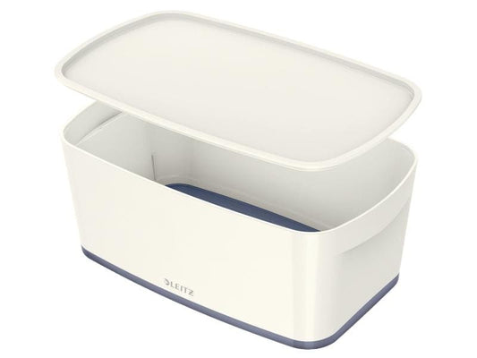 Leitz Boîte de rangement MyBox Petit blanc/gris