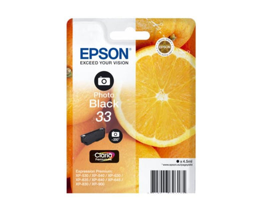 Epson Encre 33 / T33414012 Photo Black