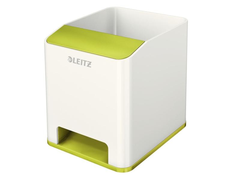 Leitz Pot à crayons Wow Sound Duo Color Vert