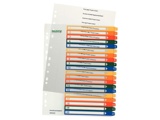 Leitz Registre A4 1-20