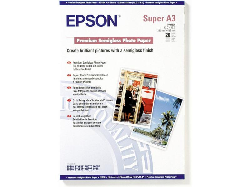 Epson Papier photo A3 251 g/m² 20 Pièce/s
