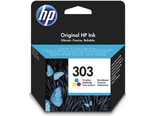 HP Encre Nr. 303 (T6N01AE) Cyan/Magenta/Yellow