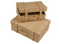 Creativ Company Boîte en carton Valise en carton, 2 pièces