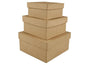 Creativ Company Boîte en carton 5 - 7,5 cm Rectangle, 3 pièces