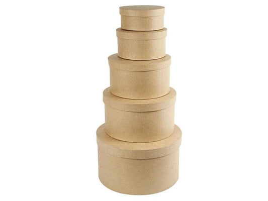 Creativ Company Boîte en carton 8-19 cm 5 Pièce/s