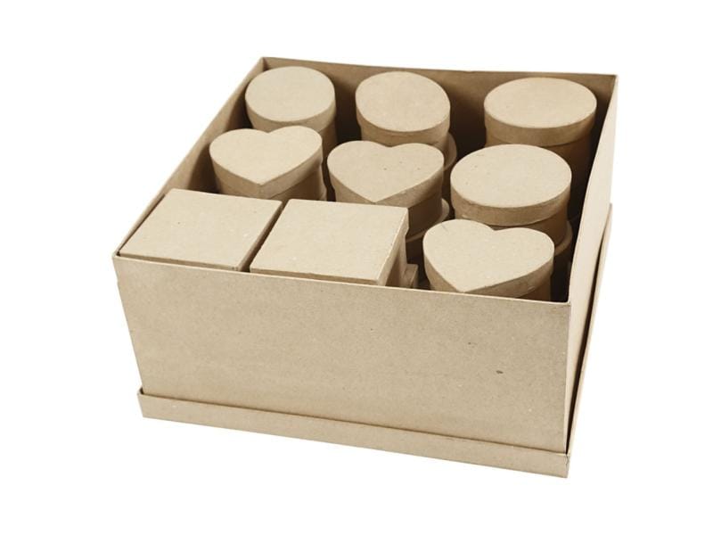 Creativ Company Boîte en carton 10-12 cm 28 Pièce/s