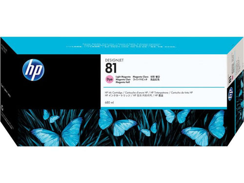 HP Encre Nr. 81 (C4935A) Light Magenta