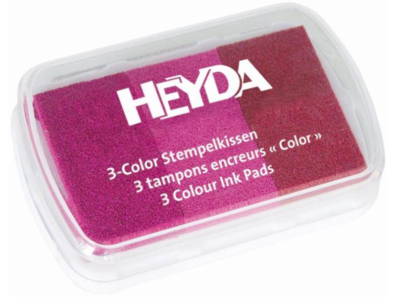 Heyda Tampon encreur 9x6 cm Rose