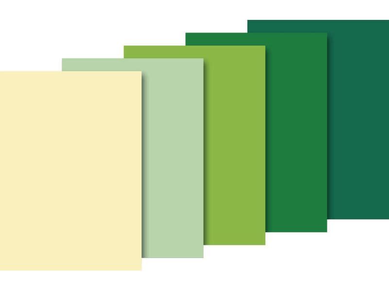 Heyda Papier de soie 50x70 cm Vert