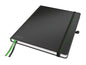 Leitz Carnet de notes 18,7 x 24,2 cm, À carreaux, Noir
