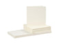 Creativ Company Carte vierge 15 x 15 cm 50 Set, Beige