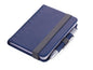 Troika Carnet de notes LILIPAD LILIPUT A7, Vierge, Bleu foncé