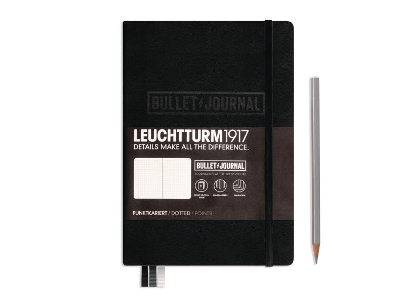 Leuchtturm Carnet de notes B5, Pois, Noir