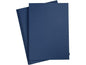 Creativ Company Papier de bricolage 110 g, 20 feuilles, bleu