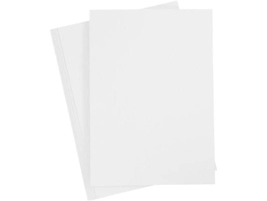 Creativ Company Papier de bricolage 70 g, 20 feuilles, Blanc