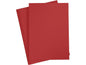 Creativ Company Papier de bricolage 70 g, 20 feuilles, Rouge